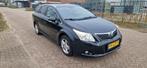 Toyota Avensis 2.0 16V Vvt-i Wagon AUTOMAAT! CVT 2010 Zwart, Auto's, Euro 5, Stof, Zwart, 4 cilinders