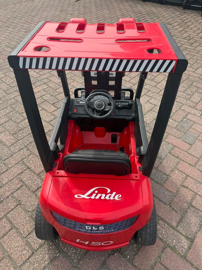 Buiten speelgoed trap trekker, elektrische heftruck, Ophalen of Verzenden, Gebruikt, Overige typen