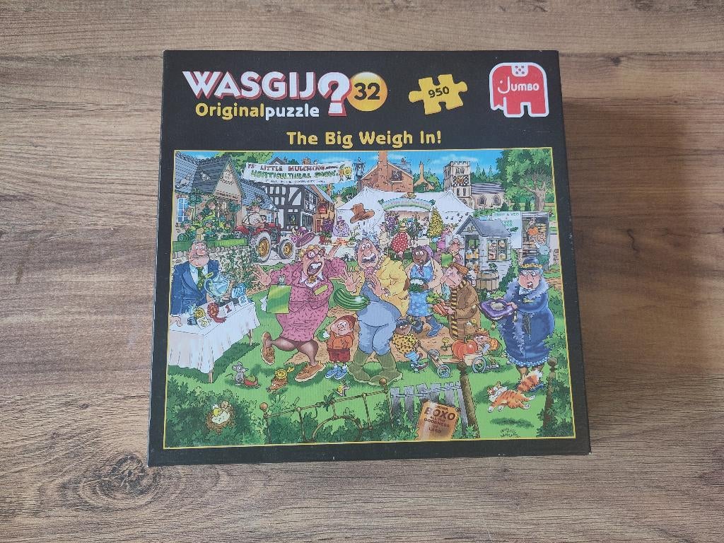 WASGIJ puzzel, Ophalen, 500 t/m 1500 stukjes, Zo goed als nieuw, Legpuzzel