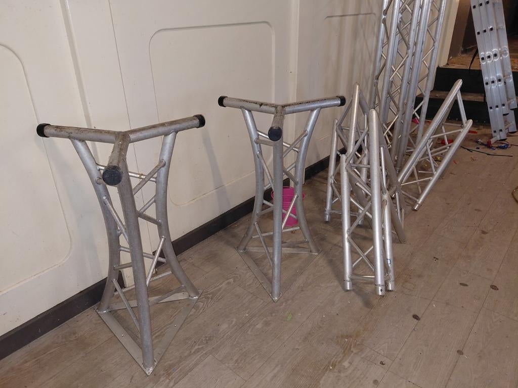 Truss gebruikt uit grote discotheek., Doe-het-zelf en Verbouw, Steigers, Ophalen, Gebruikt
