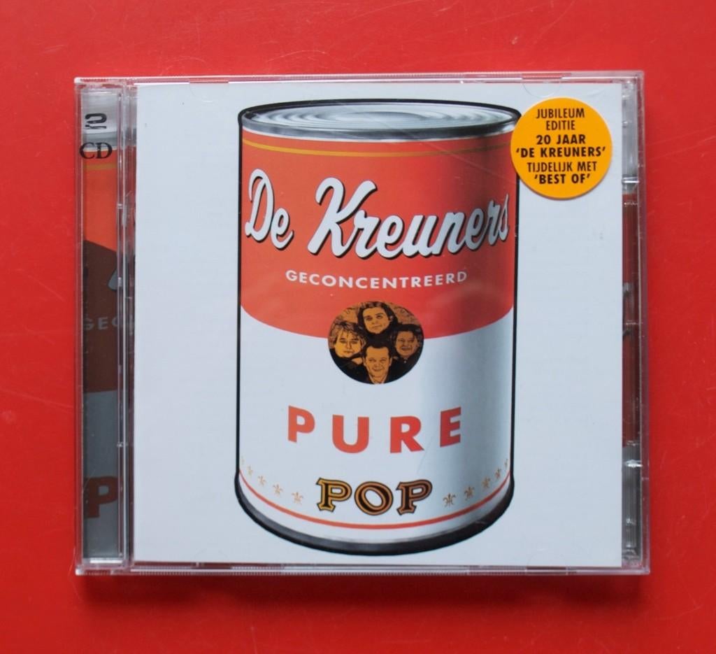 2cd De Kreuners Pure Pop Geconcentreerd uit 1998 Best of, Ophalen of Verzenden, Gebruikt, Poprock