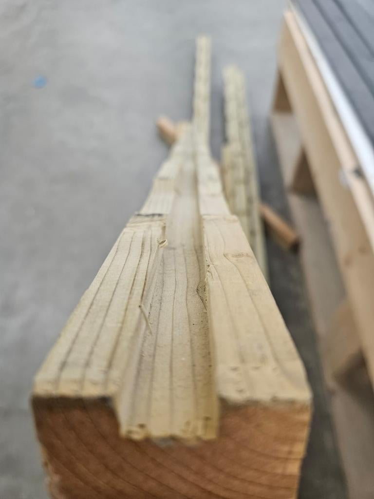 Diverse houten planken, hardhout, frake, plint, Doe-het-zelf en Verbouw, Hout en Planken, Ophalen, Minder dan 25 mm, Nieuw, Plank