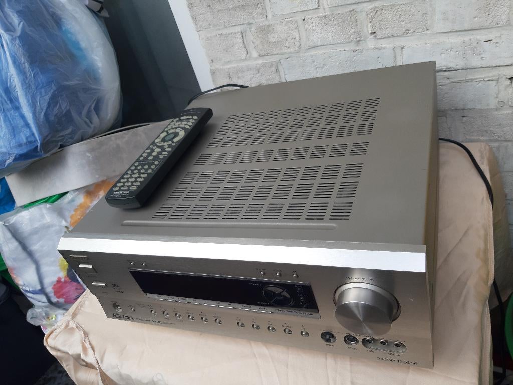 Onkyo Tuner versterker Receiver TX-DS 797 en speakers, cd-sp, Ophalen, Tuner of Radio, Overige merken