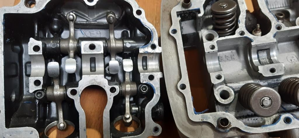 Yamaha XT600 43F cilinderkop met deksel, Motoren, Ophalen of Verzenden, Gebruikt