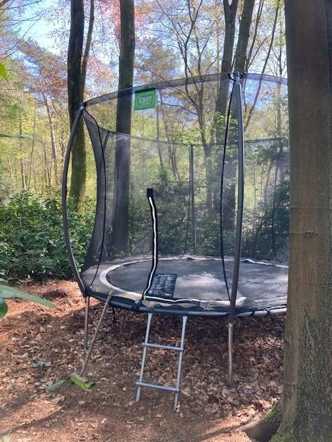 Trampoline Exit 305 cm doorsnede (1,5 jaar oud), Ophalen, Zo goed als nieuw