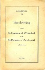 1949 - Enkhuizen Westerkerk - Zuiderkerk - Douwe Brouwer, Ophalen of Verzenden, Zo goed als nieuw, Douwe Brouwer