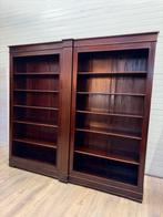 Jan Frantzen Boekenkast Mahoniehout met verborgen Wijnrek, Antiek en Kunst, Ophalen