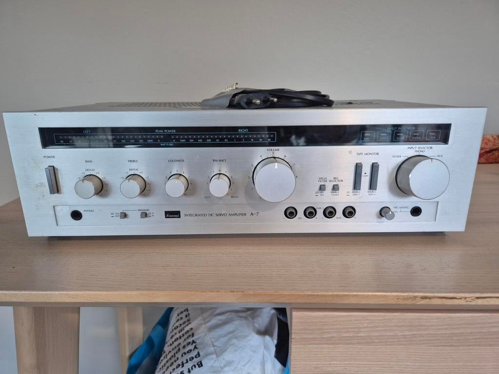 Vintage Hifi Set: Sansui A-7 Versterker & Philips Speakers, Audio, Tv en Foto, Gebruikt, Losse componenten, Speakers, Ophalen