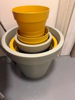 Bloempotten, Ophalen, Rond, Zo goed als nieuw, Aardewerk