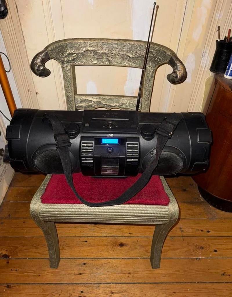 Zeer grote vintage draagbare boombox / ghettoblaster, Ophalen of Verzenden, Audio en Video