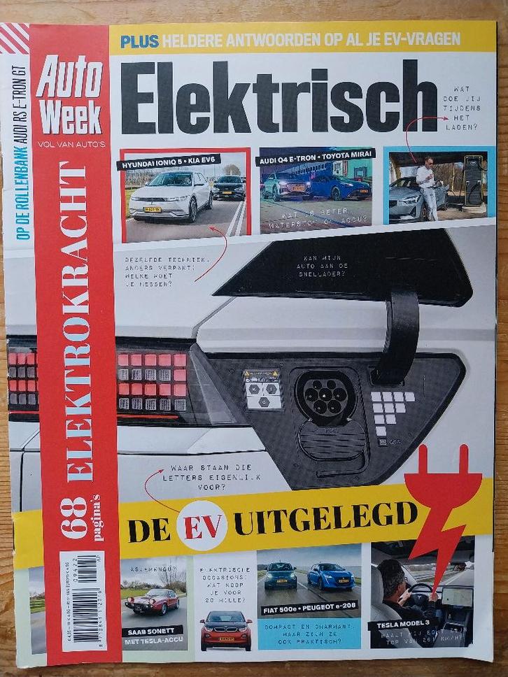 AutoWeek EV-special 2022, Boeken, Auto's | Folders en Tijdschriften, Gelezen, Algemeen, Ophalen of Verzenden