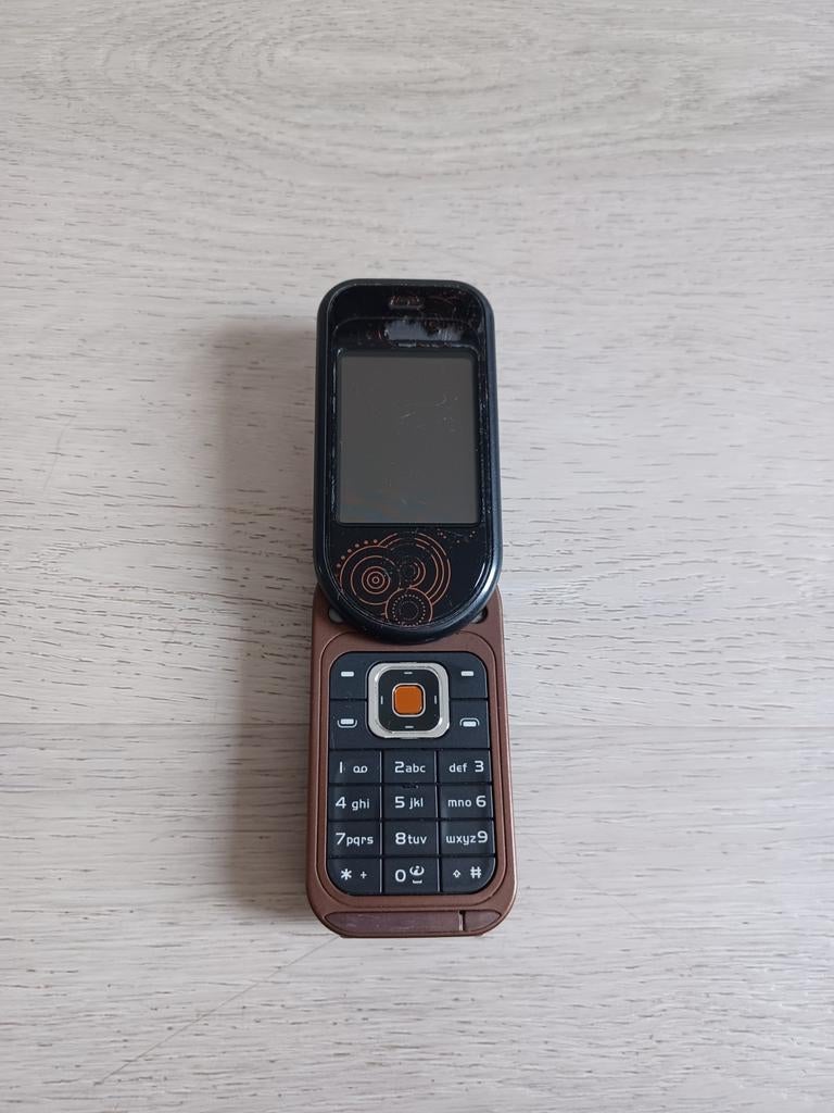 Zeldzame Nokia 7373 brown in goede staat, Ophalen of Verzenden