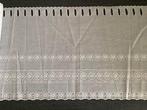 valletje gordijn curtain met borduursel 300 x 34 cm katoen, Ophalen, Nieuw, 200 cm of meer, Minder dan 100 cm