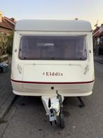 Elddis Wisp 350 caravan uit 1991, Standaardzit, Elddis, 75 kg, Uitbouw voortent