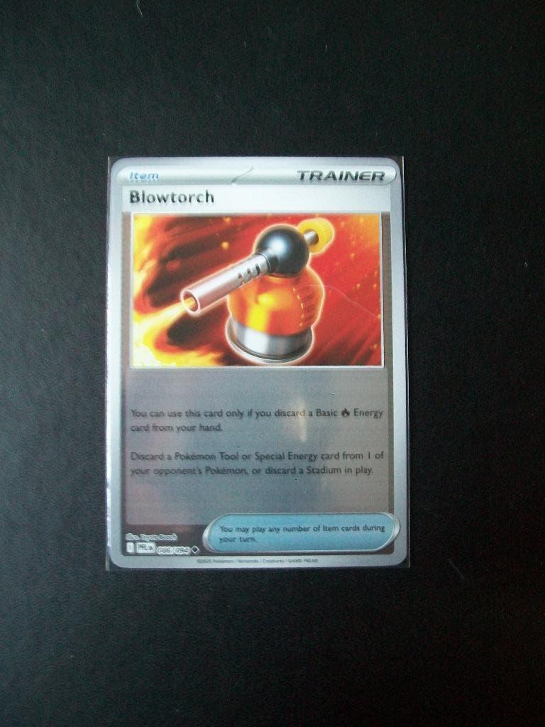 1116 Nieuwe Pokemon Kaart Holofoil Trainer BLOWTORCH 086/094, Verzenden, Nieuw, Losse kaart, Foil