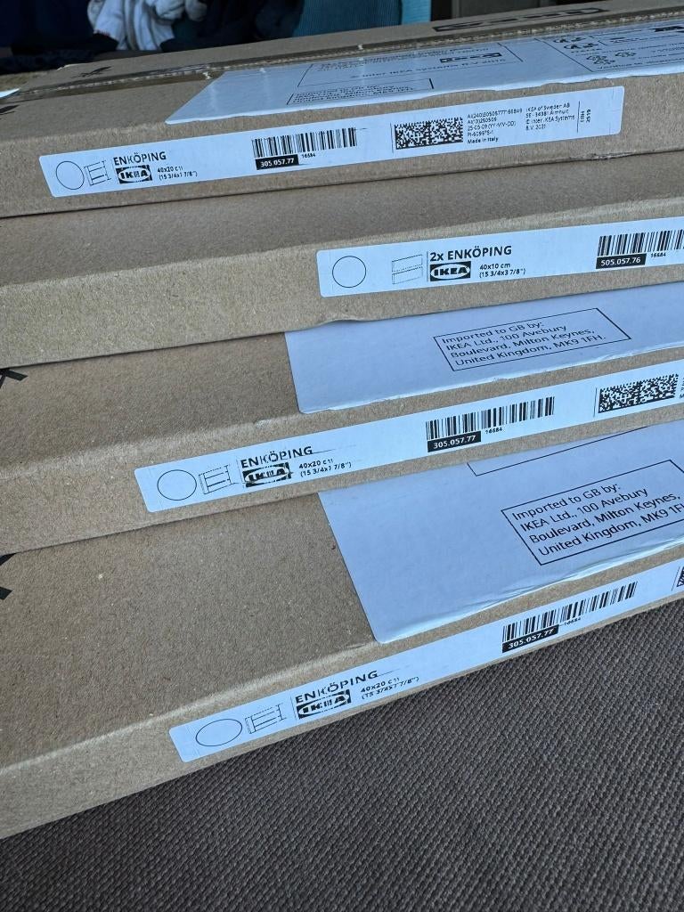 enkoping deurtjes ikea, Minder dan 50 cm, -, Ikea, Wit
