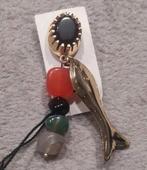 Stijlvolle Bimba Y Lola oorbel, Overige materialen, Verzenden, Zwart, Zo goed als nieuw