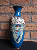 Mooie Antieke 19e eeuwse Japanse cloisonne vaas 29cm, Ophalen of Verzenden