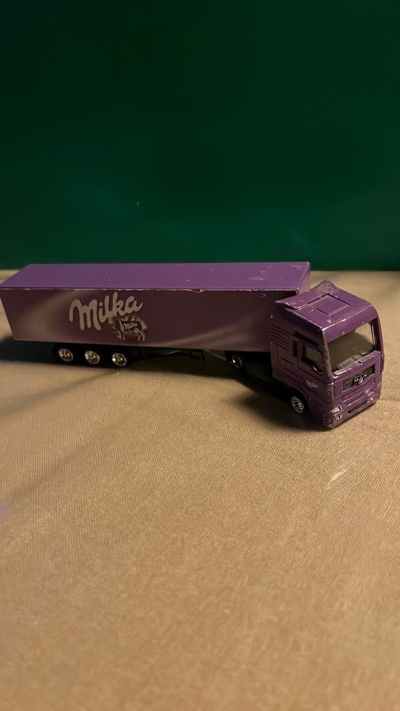 Man truck van Milka, Ophalen of Verzenden, Gebruikt, Bus of Vrachtwagen, Overige merken