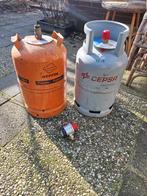spaanse gasflessen 2x, Ophalen, Gebruikt