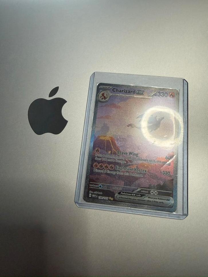 Charizard ex 151, Hobby en Vrije tijd, Verzamelkaartspellen | Pokémon, Zo goed als nieuw, Ophalen of Verzenden