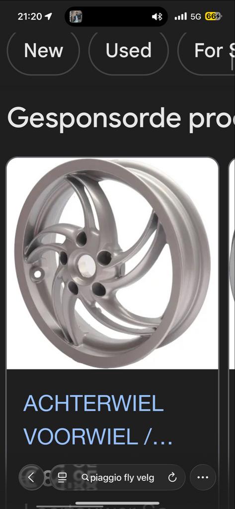 Ik zoek deze velgen piaggio fly gezocht, Fietsen en Brommers, Brommeronderdelen | Scooters, Ophalen of Verzenden, Gebruikt, Overige typen