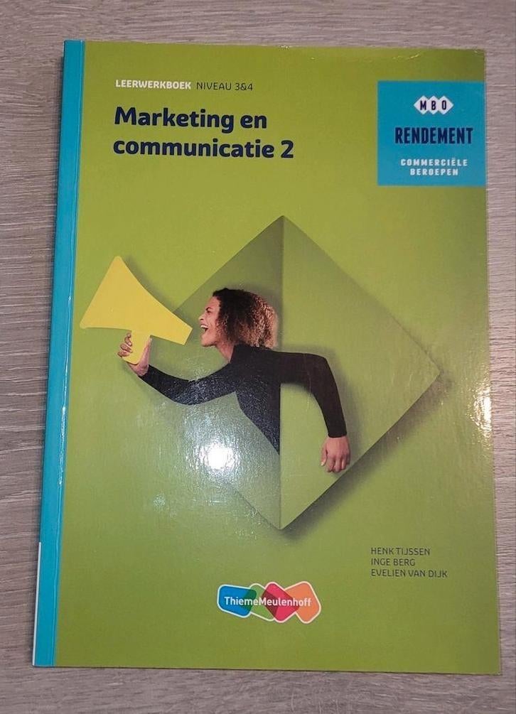 Marketing & Communicatie 2 - MBO Leerboek, Boeken, Studieboeken en Cursussen, Ophalen of Verzenden, Zo goed als nieuw, MBO, Diverse auteurs