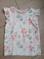 K46 Gebloemd shirtje HEMA maat 80, Kinderen en Baby's, Babykleding | Maat 80, Gebruikt, Meisje, Ophalen of Verzenden, Hema