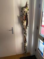 Hoge glazen vaas ( met of zonder bloemstuk), Ophalen