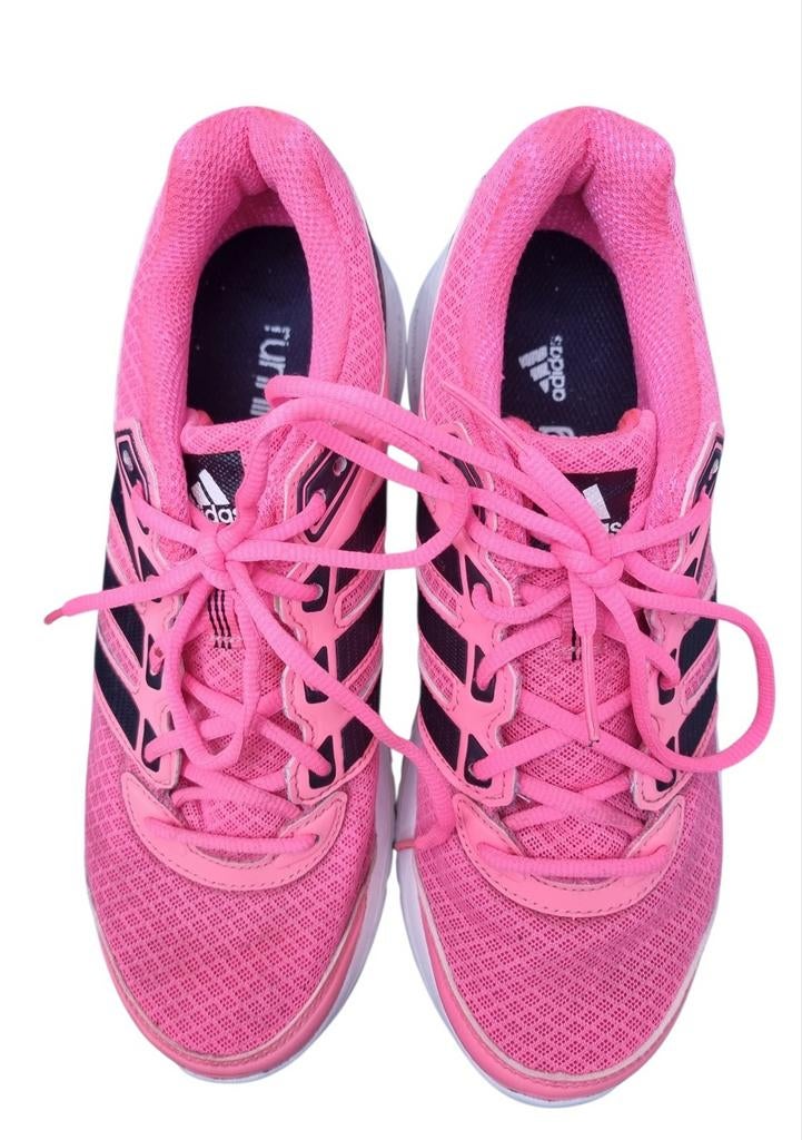 ADIDAS Adiprene Duramo 6 roze hardloopschoenen - Maat 40, Ophalen of Verzenden, Zo goed als nieuw, Roze, Sneakers of Gympen