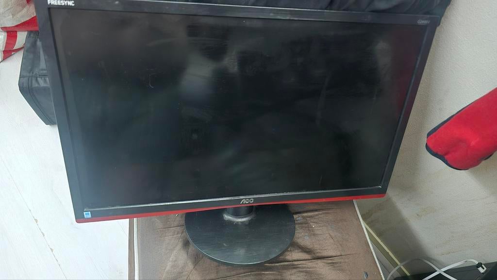 AOC 24 inch Full HD monitor (1920x1080p), Gaming, Ophalen of Verzenden, 1 tot 2 ms, Ingebouwde speakers