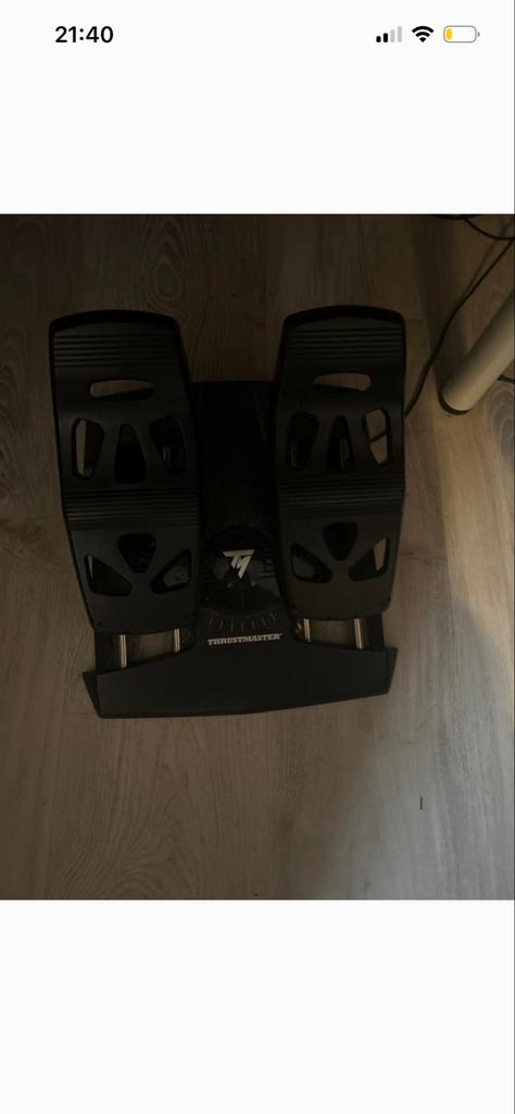 Thrustmaster T.Flight Rudder Pedals voor Flight Simulator, Ophalen, Overige merken, Gebruikt