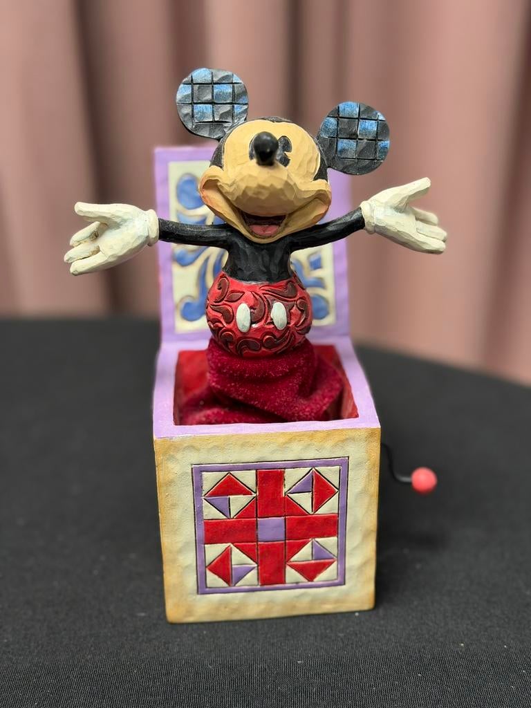 Disney Traditions Mickey Mouse ‘Mickey in the Box’, Ophalen of Verzenden, Zo goed als nieuw