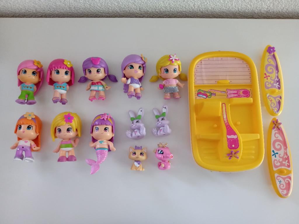 Allerlei Popjes en Accessoires van PINYPON, Verzamelen, Poppetjes en Figuurtjes, Gebruikt, Ophalen of Verzenden