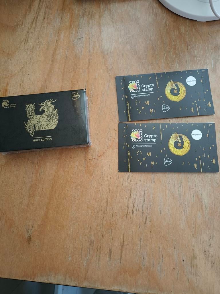 Crypto stamp safe toverboek en schat, Ophalen of Verzenden