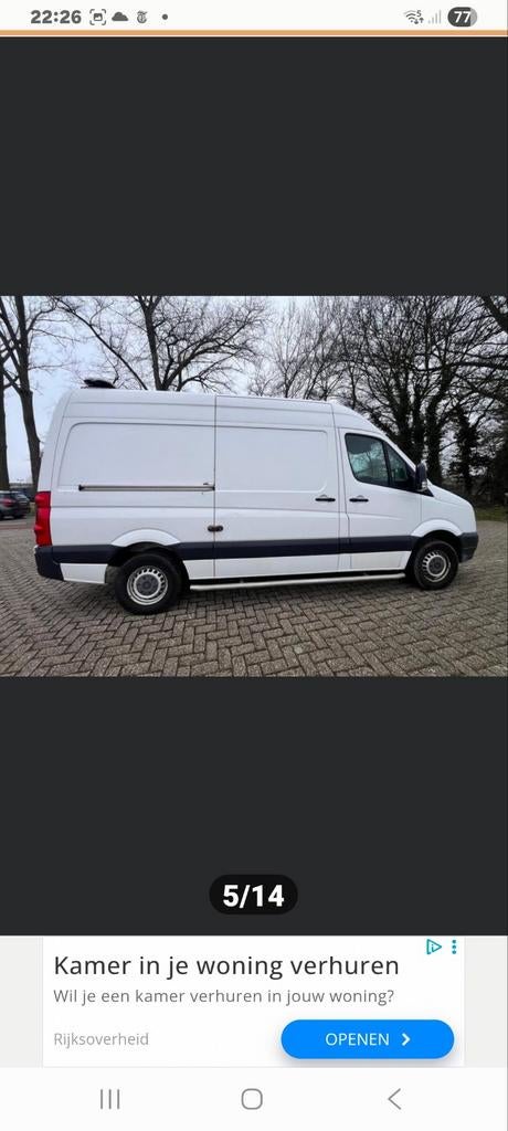 Mercedes Sprinter crafter imperiaal met ladder rol