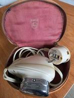 Philips Vintage scheerapparaat in etui, Ophalen of Verzenden