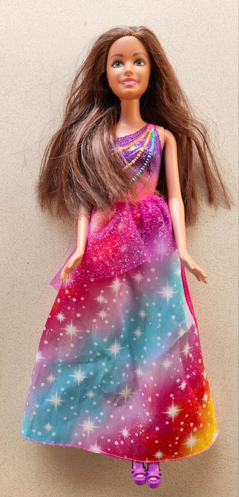 Barbie Mattel Dreamtopia prinses regenboog – DHM52, Ophalen of Verzenden, Zo goed als nieuw, Pop
