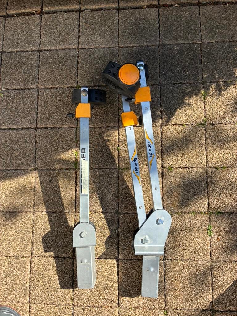 Spinder Hawk fietsdrager bovenbouw set voor 3 fietsen., Verzenden, 3 fietsen of meer, Gebruikt, Trekhaakdrager