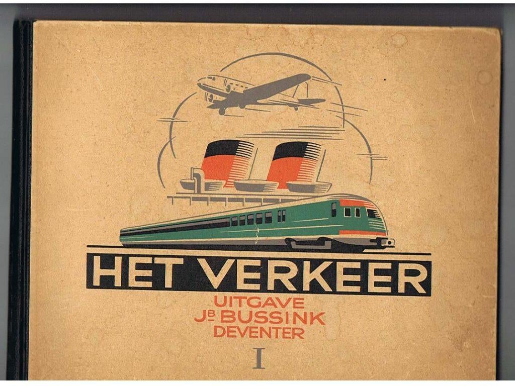 Plaatjesalbum - Het Verkeer deel 1 - Bussink (1938), Ophalen of Verzenden, Gelezen