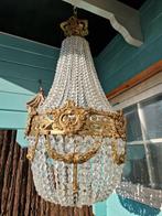 Oude zakkroonluchter, Antiek en Kunst, Antiek | Lampen, Ophalen of Verzenden