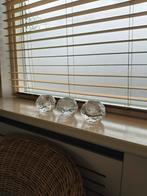 Set van 3 Kosta Boda Snowball kaarslicht / theelichthouders, Ophalen