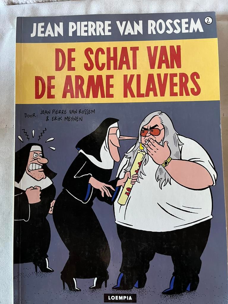 Schat van de arme klavers strip, Eén stripboek, Ophalen of Verzenden, Zo goed als nieuw