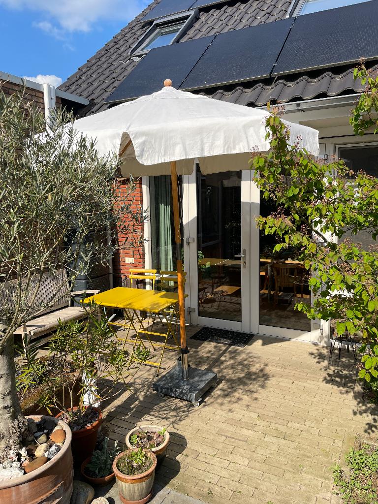 Parasol, Ophalen, Gebruikt, 2 tot 3 meter, Stokparasol