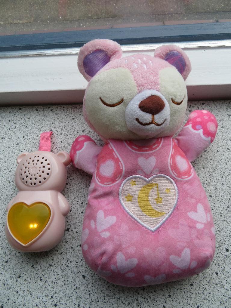 Dromenland Beer of beertje merk Vtech Dierenvriendjes roze, Interactief, Beer, Ophalen of Verzenden, Zo goed als nieuw