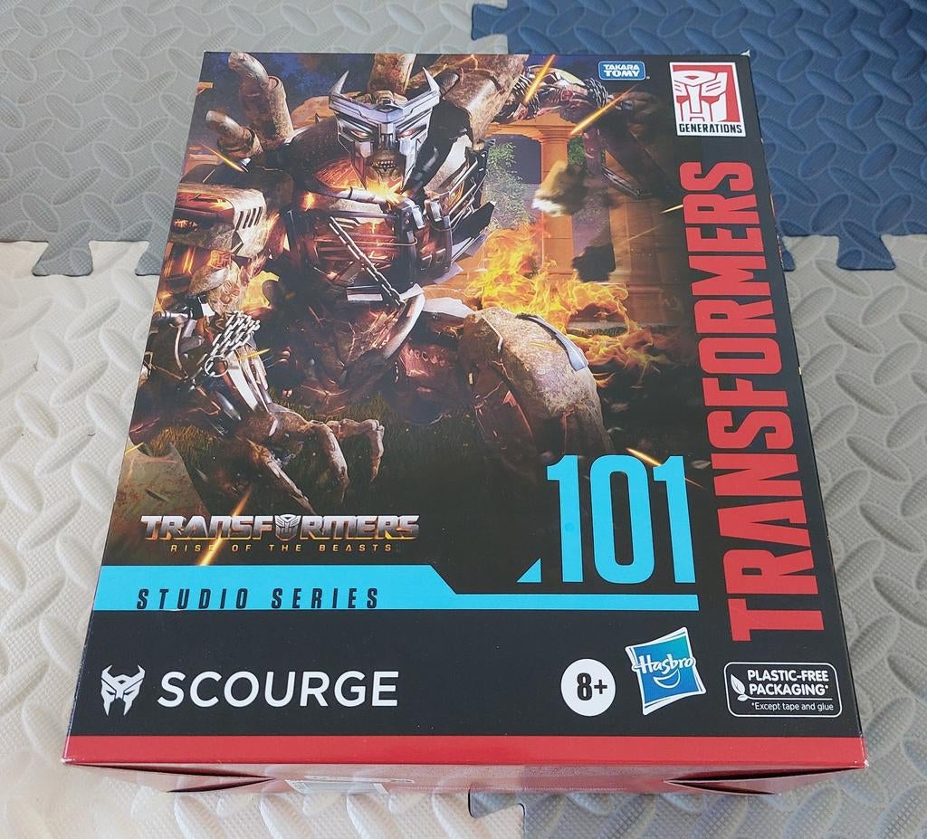 Transformers Studio Series 101 Scourge Rise of the Beasts, Verzamelen, Transformers, Overige generaties, Ophalen, Nieuw, Overige rassen