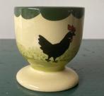 Zwarte kip eierdopje, Antiek en Kunst, Ophalen of Verzenden