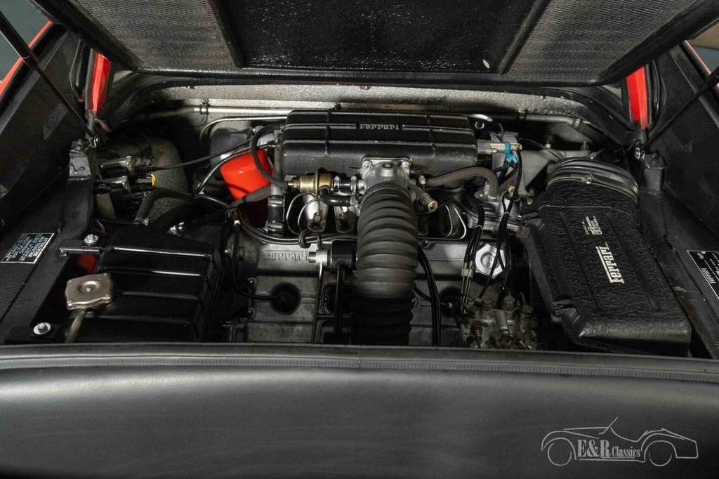 Ferrari 308 GTSi | 34.637 Km | Europese auto | Airco | 1981, Auto's, Achterwielaandrijving, Cabriolet, Leder, Bedrijf