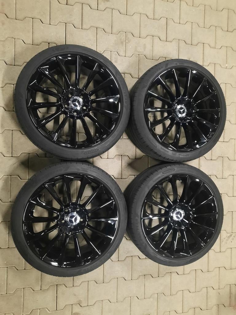 ZGAN 19 inch velgen GMP MERCEDES CLA W177 AMG A- B-KLASSE, Auto-onderdelen, Banden en Velgen, 19 inch, Gebruikt, Banden en Velgen