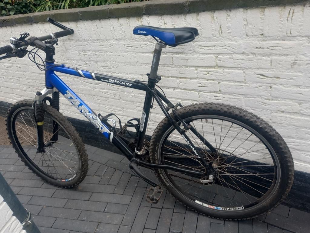 Target Grand Canyon Mountainbike - Blauw/Zwart, Fietsen en Brommers, Fietsen | Mountainbikes en ATB, Overige merken, Gebruikt